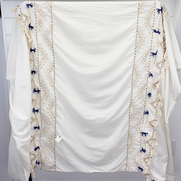 SOLD Anthro Vineet Bahl Embroidered Romula Duvet - Picture 5 of 12